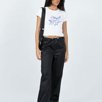 Connels Parachute Pants Black