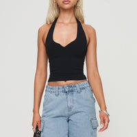 Mika Carpenter Denim Shorts Light Wash
