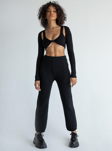 Alma Pants Black