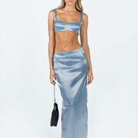 Katharina Maxi Skirt Blue