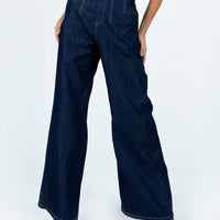 Misty Wide Leg Jeans Denim