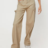 Hellier Cargo Pant Beige