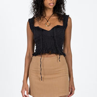 Buddy Mini Skirt Beige