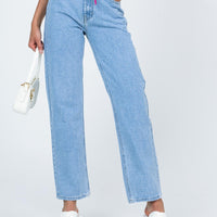 Eugene Straight Leg Denim Jeans