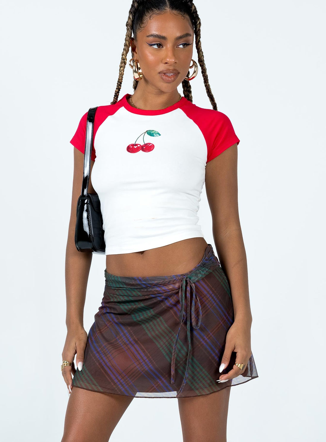 Prep In Your Step Mini Skirt Multi