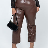 Love Lies Pants Brown Curve