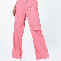 City Loop Cord Pant Pink