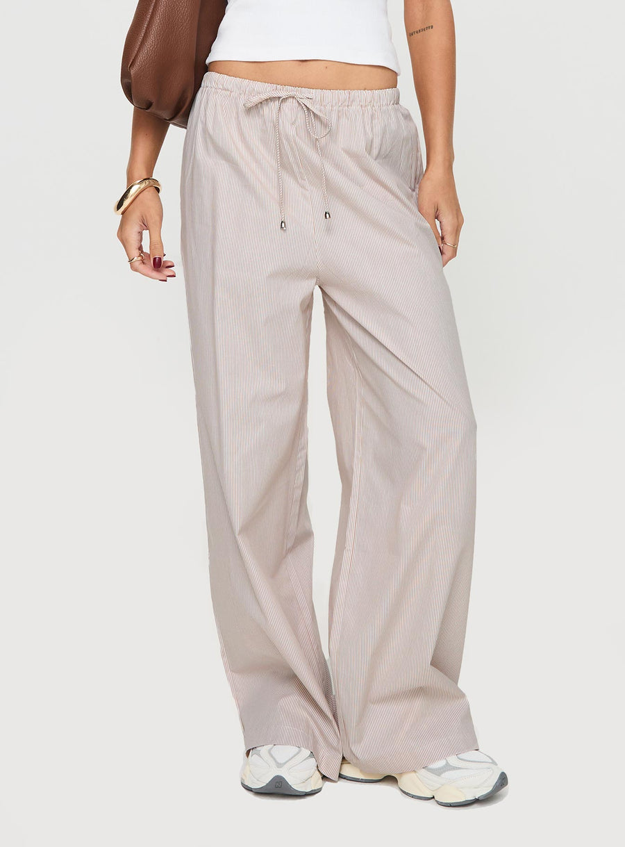 Ogilvie Pants Beige Stripe