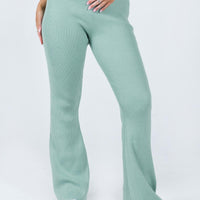 Hutchies Knit Pant Green