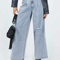 Murdock Wide Leg Jeans Denim