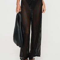 Darcie Knit Pants Black