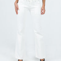 Corso Low Rise Jeans White