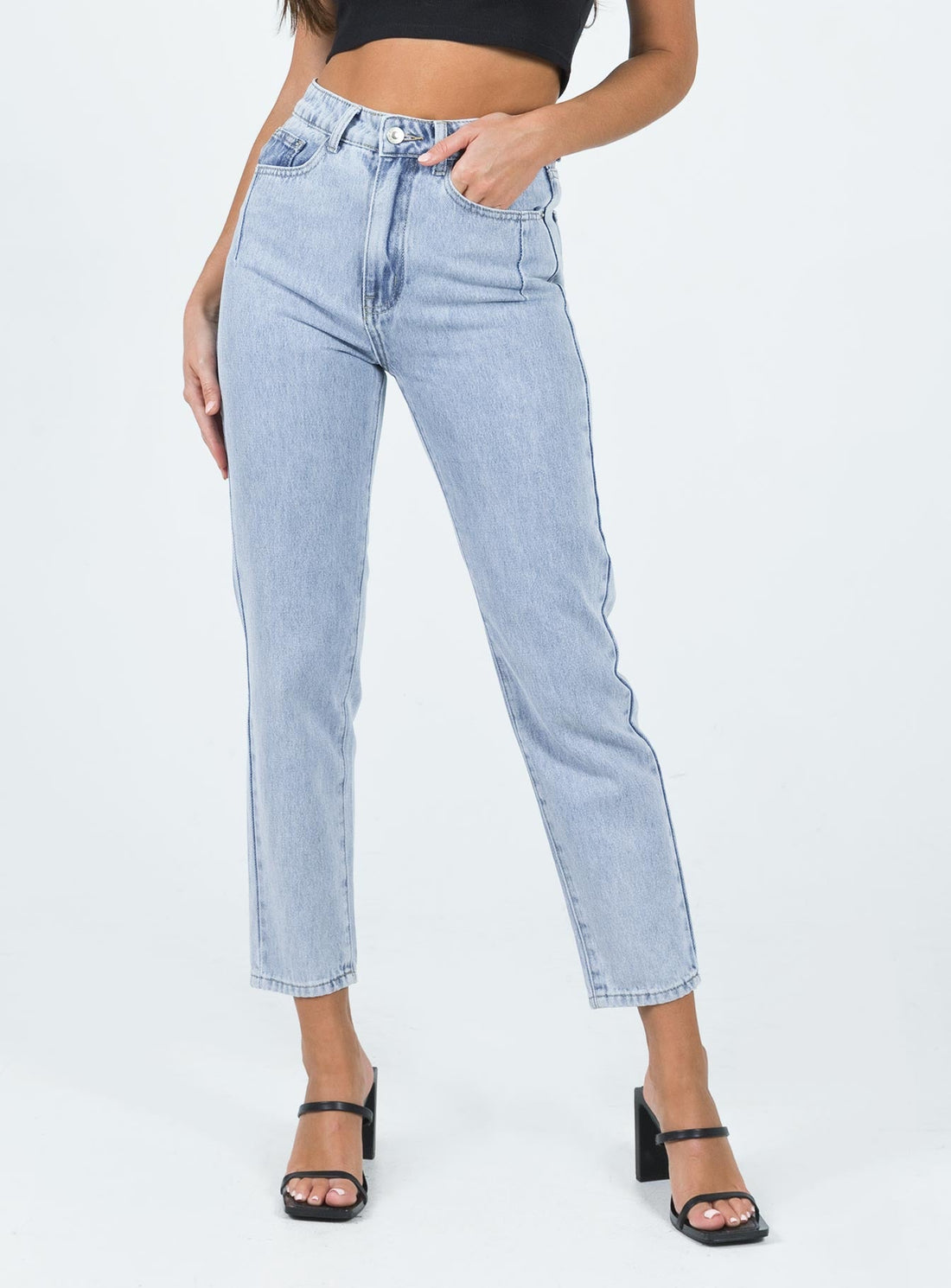 Curzon Mom Jeans Denim