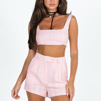 Huxley Short Set Pink