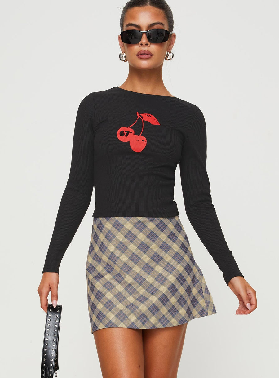 Fike Mini Skirt Blue