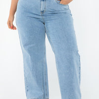 Denver Denim Jeans Mid Wash Curve