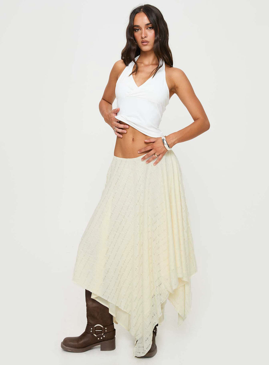 Gratitude Midi Skirt Cream