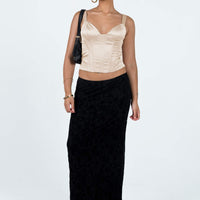 Eurodium Maxi Skirt Black