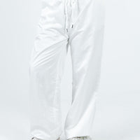 Harran Parachute Pants White