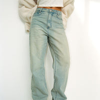 Clear The Air Jeans Light Wash Denim