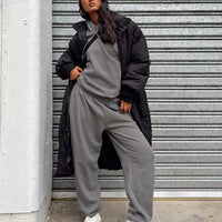Renna Track Pants Charcoal