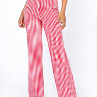 Love Galore Pants Red/White