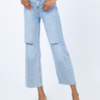 Olbia Wide Leg Denim Jeans