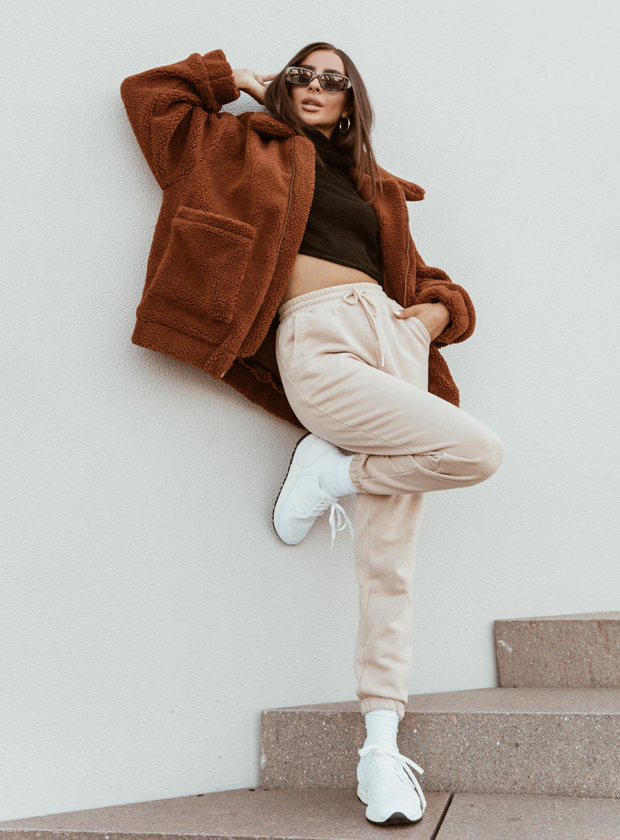 Nero Sweat Pants Beige