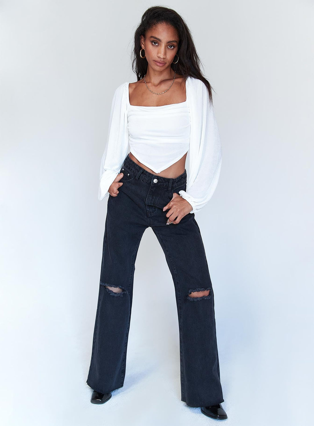 Londyn Denim Jeans Black