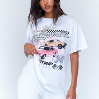 Biker Short White
