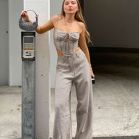 JGR & STN Dylan Houndstooth Trouser Check