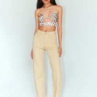 Joey Denim Jeans Beige