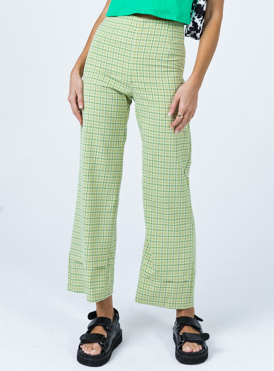 Euros Pants Lime Green