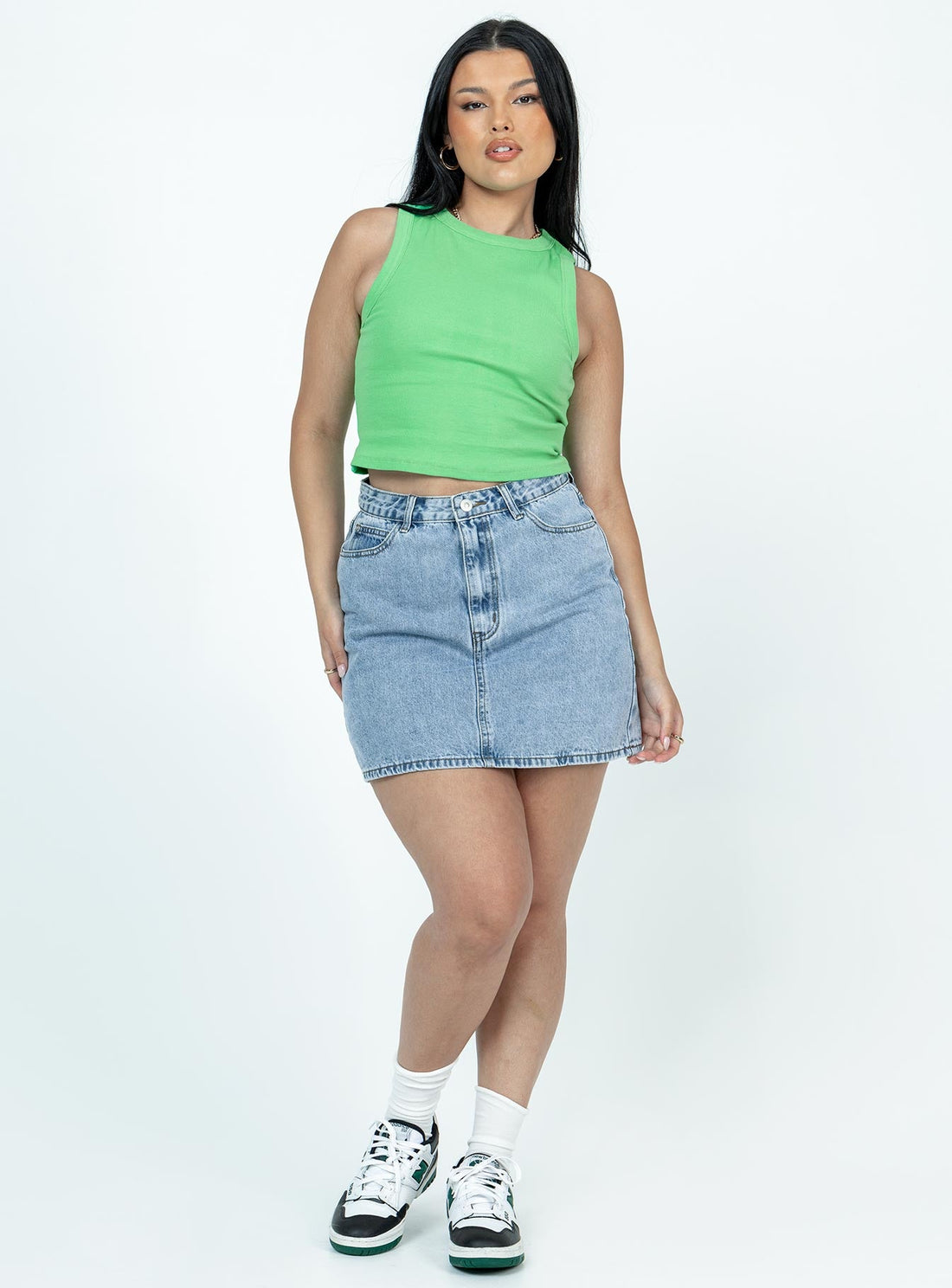 Bedford Mini Skirt Denim