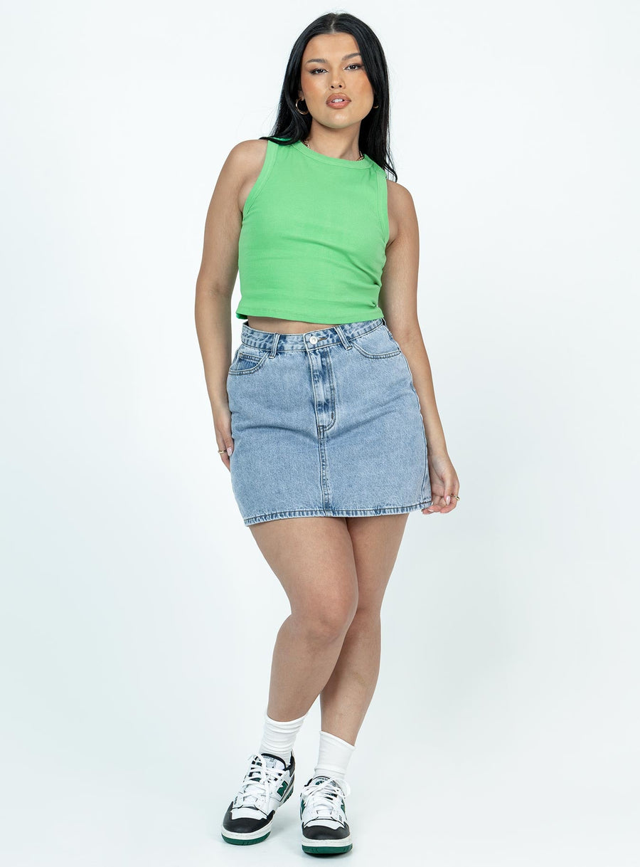 Bedford Mini Skirt Denim