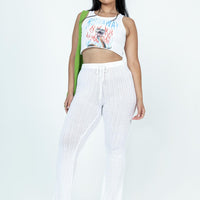 Santorini Knit Pant Ivory