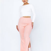 Philipa Knit Pants Pink