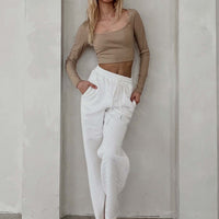 Connell Pants White