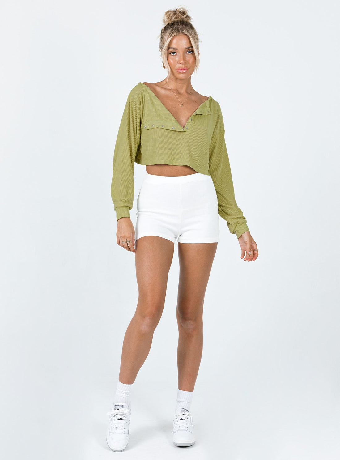 Candice Shorts White