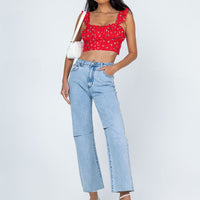 Daysia Lightwash Denim Jeans