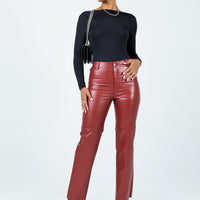 Macey Pants Burgundy