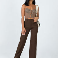 Lulu Pants Brown