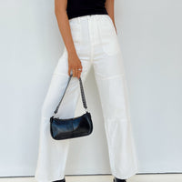Calcetto Wide Leg Jeans White