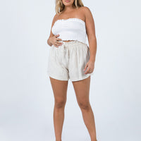 Sarah Shorts Beige