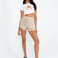 Julianna Shorts Beige