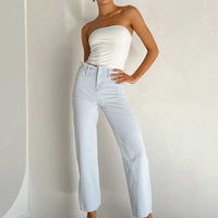 Layton Straight Leg Light Wash Jean Denim