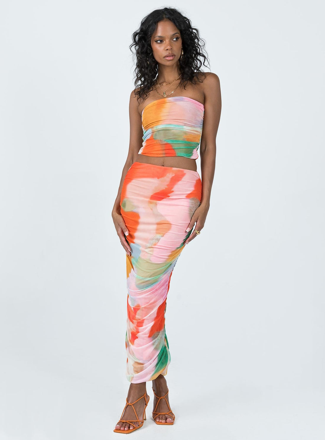 Balcatta Maxi Skirt Multi