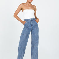 Calcetto Wide leg Denim Jean