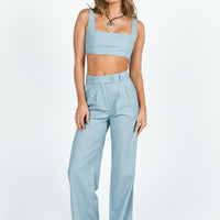 Huxley Linen Set Blue