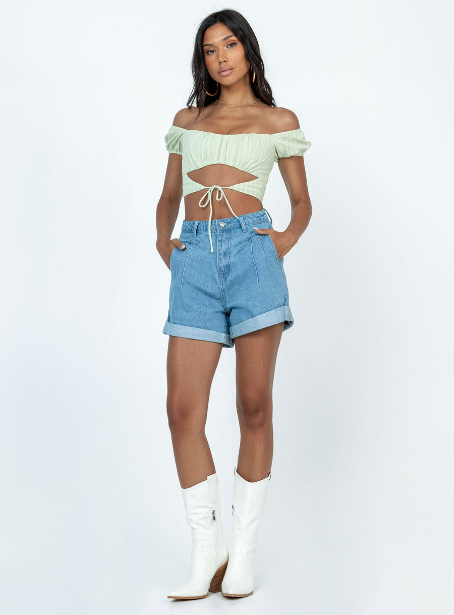 Lennox Denim Shorts Denim